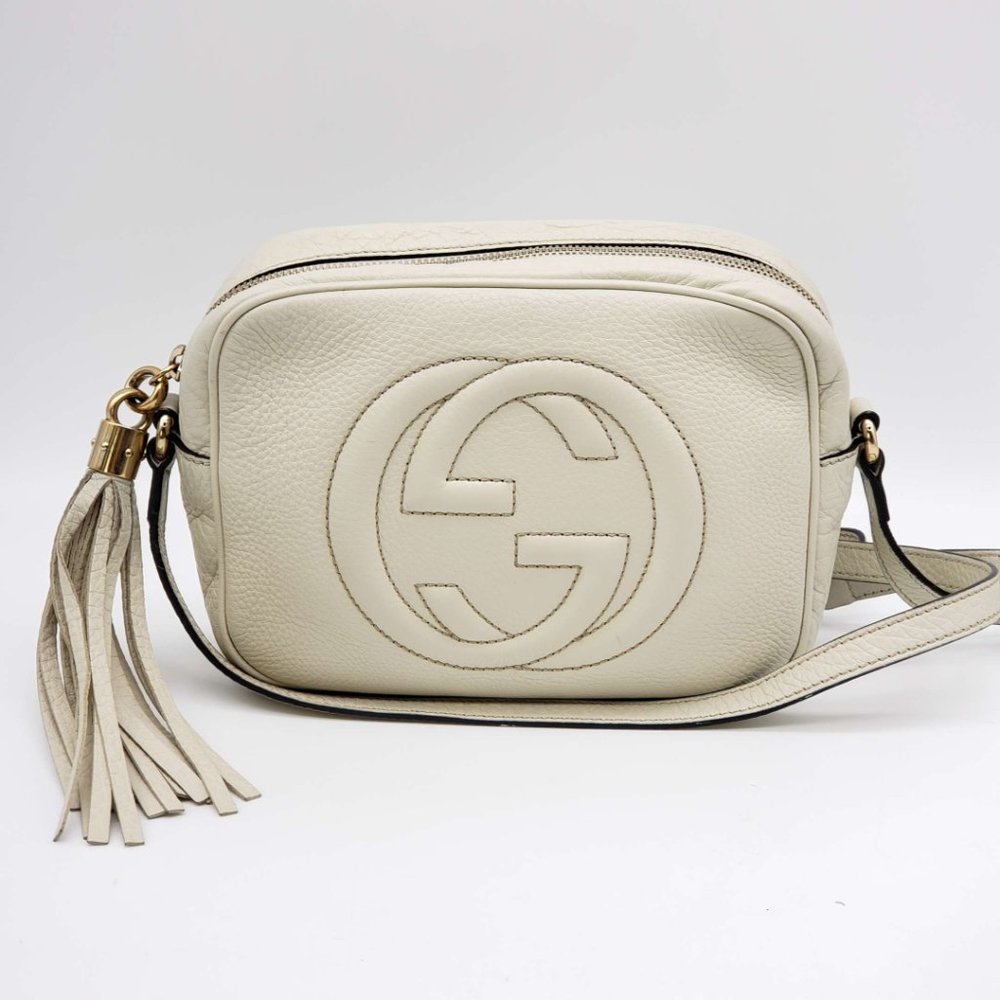 100% Authentic Gucci Disco Camera Crossbody Bag - Picture 1 of 16
